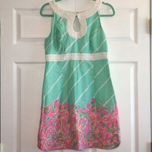 Lilly PulitZer Shift in Ice Cream Social Print